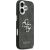 Guess 4G Big 4G Classic Logo Case Aizsargapvalks priekš iPhone 17 / melns/sudrabs Neoriģinālie Maciņi