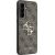 Guess Leather 4G Metal Logo Case Aizsargapvalks priekš Samsung Galaxy A37 5G / brūns Neoriģinālie Maciņi