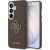 Case Guess Grained Big 4G Metal Logo Aizsargapvalks priekš Samsung Galaxy S26+ / brūns Neoriģinālie Maciņi