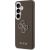 Case Guess Grained Big 4G Metal Logo Aizsargapvalks priekš Samsung Galaxy S26+ / brūns Neoriģinālie Maciņi