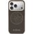 Guess Perforated 4G MagSafe Case Aizsargapvalks priekš iPhone 17 Pro / brūns Neoriģinālie Maciņi