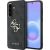 Case Guess Leather 4G Metal Logo Aizsargapvalks priekš Samsung Galaxy A57 5G / melns Neoriģinālie Maciņi