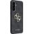 Case Guess Leather 4G Metal Logo Aizsargapvalks priekš Samsung Galaxy A57 5G / melns Neoriģinālie Maciņi