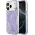 Guess IML Shell Script Metal MagSafe Aizsargapvalks priekš iPhone 17 Pro Max / violets Neoriģinālie Maciņi