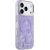 Guess IML Shell Script Metal MagSafe Aizsargapvalks priekš iPhone 17 Pro Max / violets Neoriģinālie Maciņi