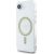 Case Guess IML Glitter Circle MagSafe Aizsargapvalks priekš iPhone 16e/17e / caurspīdīgs Neoriģinālie Maciņi