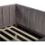 Bed JASPER with pull-out trundle 90x200cm, grey Gultas