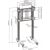 Lh-group Oy LH-GROUP COUNTERWEIGHT STAND ON WHEELS FOR 60-91KG MONITORS Крепления для телевизоров