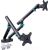 Digitus Desk Mount Tilt, rotation, pivot Dual design monitor mount, 2x 35", 2x 10 kg 35 " Maximum weight (capacity) 20 kg Black Крепления для телевизоров