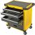 Stanley workshop trolley with 5 drawers (yellow/black, load capacity up to 300kg) Jaunumi -Dārzam