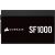 Corsair SF1000, PC power supply (black, 1x 12VHPWR, 3x PCIe, cable management, 1000 watts) Datoru barošanas bloki