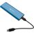 NATEC RHINO M.2 NVME LITE EXTERNAL SSD ENCLOSURE USB-C 3.2 GEN 2 HORIZON BLUE Korpusi ārējiem HDD, SSD
