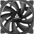 Chieftec ZF-1225PWM computer cooling system Computer case Fan 12 cm Black 1 pc(s) Korpusu dzesēšana