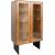 Display cabinet VALENCIA 90x45xH160cm, oak Новинки Для дома и сада 