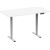 Adjustable Height Table Up Up Bjorn II Gray, Table top L White Офисные столы