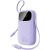 Baseus EnerFill FC21 Qpow 3 Ultra Pārnēsājamā baterija 20000 mAh 22.5W / violets Power Banks
