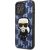 Karl Lagerfeld KLHCP13LPMNIKBL hardcase Monogram Ikonik Patch Aizsargapvalks priekš iPhone 13 Pro / 13 6,1" / zils Neoriģinālie Maciņi