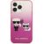 Karl Lagerfeld KLHCP13LTGKCP Aizsargapvalks priekš iPhone 13 Pro / 13 6,1" / pink Gradient Ikonik Karl & Chou Neoriģinālie Maciņi
