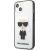 Karl Lagerfeld KLHCP13SHIKCK Ikonik Karl Aizsargapvalks priekš iPhone 13 mini 5.4" / caurspīdīgs Neoriģinālie Maciņi