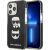 Karl Lagerfeld KLHCP13LTPE2TK Karl&Choupette Head Aizsargapvalks priekš iPhone 13 Pro / 13 6,1" / melns Neoriģinālie Maciņi