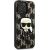 Karl Lagerfeld KLHCP13LPMNIKBK Monogram Ikonik Patch Aizsargapvalks priekš iPhone 13 Pro / 13 6,1" / melns Neoriģinālie Maciņi