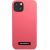 Karl Lagerfeld KLHCP13MSLMP1PI Aizsargapvalks priekš iPhone 13 / 14 / 15 6,1" / fuksija Silicone Plaque Neoriģinālie Maciņi