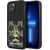 Karl Lagerfeld KLHCP13MCANCNK Karlimals Cardslot Aizsargapvalks priekš iPhone 13/14/15 6,1" / melns Neoriģinālie Maciņi