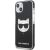 Karl Lagerfeld KLHCP13STPECK Choupette Head Aizsargapvalks priekš iPhone 13 mini 5,4" / melns Neoriģinālie Maciņi