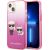 Karl Lagerfeld KLHCP13STGKCP Aizsargapvalks priekš iPhone 13 mini 5,4" / rozā Neoriģinālie Maciņi