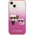 Karl Lagerfeld KLHCP13STGKCP Aizsargapvalks priekš iPhone 13 mini 5,4" / rozā Neoriģinālie Maciņi