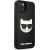 Karl Lagerfeld KLHCP13SCH3DBK Hardcase 3D Rubber Choupette Aizsargapvalks priekš iPhone 13 mini 5,4" / melns Neoriģinālie Maciņi