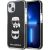 Karl Lagerfeld KLHCP13STPE2TK Karl&Choupette Head Aizsargapvalks priekš iPhone 13 mini 5,4" / melns Neoriģinālie Maciņi