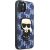Karl Lagerfeld KLHCP13SPMNIKBL Monogram Ikonik Patch Aizsargapvalks priekš iPhone 13 mini 5,4" / zils Neoriģinālie Maciņi