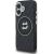 Karl Lagerfeld IML Choupette Head Logo MagSafe Aizsargapvalks priekš iPhone 16 / melns Neoriģinālie Maciņi