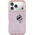 Karl Lagerfeld IML Peekaboo MagSafe Case Aizsargapvalks priekš iPhone 17 Pro / rozā Neoriģinālie Maciņi