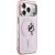 Karl Lagerfeld IML Peekaboo MagSafe Case Aizsargapvalks priekš iPhone 17 Pro / rozā Neoriģinālie Maciņi