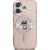 Karl Lagerfeld IML Choupette Sketch Logo MagSafe Aizsargapvalks priekš iPhone 16 / rozā Neoriģinālie Maciņi