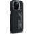 Case Karl Lagerfeld FW Grained Signature Logo Aizsargapvalks priekš iPhone 16 Pro / melns Neoriģinālie Maciņi