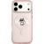 Karl Lagerfeld IML Choupette Sketch Logo MagSafe Case Aizsargapvalks priekš iPhone 17 Pro Max / rozā Neoriģinālie Maciņi