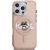 Karl Lagerfeld IML Choupette Sketch Logo MagSafe Aizsargapvalks priekš iPhone 16 Pro Max / rozā Neoriģinālie Maciņi