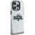 Karl Lagerfeld IML Karl Sketch Logo MagSafe Case Aizsargapvalks priekš iPhone 16 Pro / caurspīdīgs Neoriģinālie Maciņi