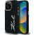 Karl Lagerfeld FW Jeans Signature Logo Aizsargapvalks priekš iPhone 16 Pro Max / melns Neoriģinālie Maciņi