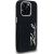 Karl Lagerfeld FW Jeans Signature Logo Aizsargapvalks priekš iPhone 16 Pro Max / melns Neoriģinālie Maciņi