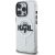 Karl Lagerfeld IML Karl Sketch Logo MagSafe Case Aizsargapvalks priekš iPhone 16 Pro Max / caurspīdīgs Neoriģinālie Maciņi