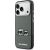 Karl Lagerfeld IML Karl & Choupette Peekaboo Logo MagSafe Aizsargapvalks priekš iPhone 17 Pro Max / melns Neoriģinālie Maciņi