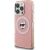 Case Karl Lagerfeld IML Choupette Head Logo MagSafe Aizsargapvalks priekš iPhone 16 Pro Max / rozā Neoriģinālie Maciņi