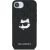 Karl Lagerfeld Monogram Choupette Head Pin Aizsargapvalks priekš iPhone 16e/17e / melns Neoriģinālie Maciņi