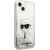 Karl Lagerfeld KLHCP14MLNKHCH Glitter Karl Head Aizsargapvalks priekš iPhone 14 Plus / 15 Plus 6.7" / sudraba Neoriģinālie Maciņi
