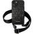 Karl Lagerfeld KLHCP14SSTMMK Hardcase Monogram Plaque Logo Stra Aizsargapvalks priekš iPhone 14/15/13 6,1" / melns Neoriģinālie Maciņi