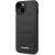 Karl Lagerfeld KLHCP14SPSQAK Puffy Elongated Logo Aizsargapvalks priekš iPhone 14/15/13 6,1" / melns Neoriģinālie Maciņi
